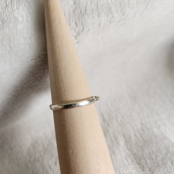 Sterling Silver and Amber Ring. Size 6. Lightly used. - Picture 6 of 8